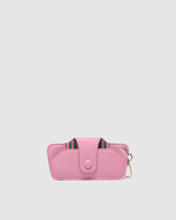 Load image into Gallery viewer, Skittle Sunglass Case - Green/Bubblegum Pink