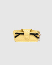 Load image into Gallery viewer, Skittle Sunglass Case - Woven Butter Yellow