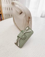 Load image into Gallery viewer, Skittle Sunglass Case - Woven Sage Green