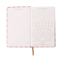 Load image into Gallery viewer, Orange Check Journal