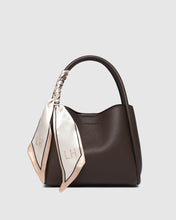 Load image into Gallery viewer, Steffie Mini Tote Bag - Chocolate