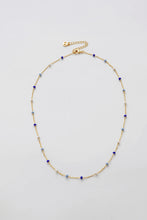 Load image into Gallery viewer, Charlotte Necklace - Blue