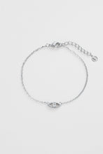 Load image into Gallery viewer, Evil Eye Bracelet - Silver
