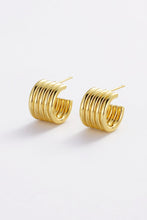 Load image into Gallery viewer, Jade Hoop - Gold