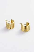 Load image into Gallery viewer, Jade Hoop - Gold