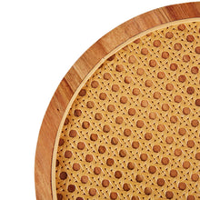 Load image into Gallery viewer, Amalfi Acacia & Rattan Serving Board