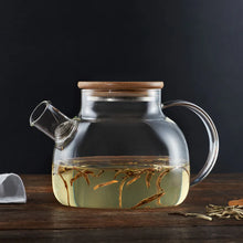 Load image into Gallery viewer, Leaf & Bean Frankie Glass Teapot With Filter