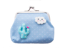 Load image into Gallery viewer, Make Your Own Designer Purse - Blue Llamas