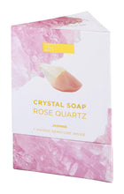 Load image into Gallery viewer, Rose Quartz Crystal Soap With Hidden Gemstone