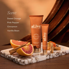 Load image into Gallery viewer, Hand & Lip Set - Cinnamon & Citrus