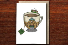 Load image into Gallery viewer, Teacup of Melbourne Card - THE NONSENSE MAKER