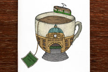 Load image into Gallery viewer, Teacup of Melbourne Card - THE NONSENSE MAKER