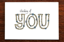 Load image into Gallery viewer, Thinking of You Card - THE NONSENSE MAKER