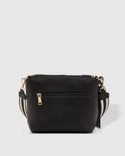 Load image into Gallery viewer, Kasey Black Stripe Crossbody Bag
