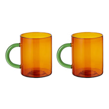 Load image into Gallery viewer, Leaf & Bean Two- Toned Coloured Glasses