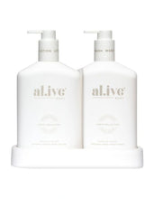 Load image into Gallery viewer, Wash & Lotion Duo + Tray - Mango & Lychee