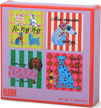 Load image into Gallery viewer, Set of 4 Coasters - Dogs