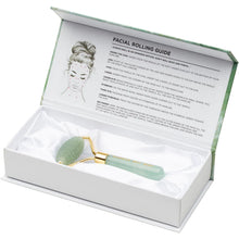 Load image into Gallery viewer, Spiky Green Jade Facial Roller