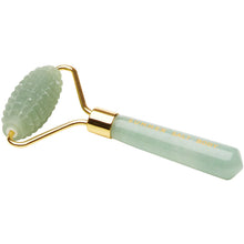 Load image into Gallery viewer, Spiky Green Jade Facial Roller