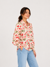 Load image into Gallery viewer, Rose Print Blouse
