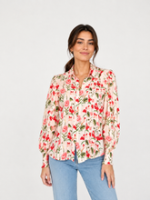 Load image into Gallery viewer, Rose Print Blouse
