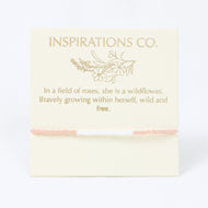 Inspiration Bracelet Pink and White