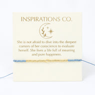 Inspiration Bracelet Charcoal and Gold