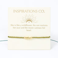 Inspiration Bracelet Army and Gold