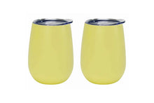 Load image into Gallery viewer, Wine Tumbler - Double Walled - Gelato Lemon
