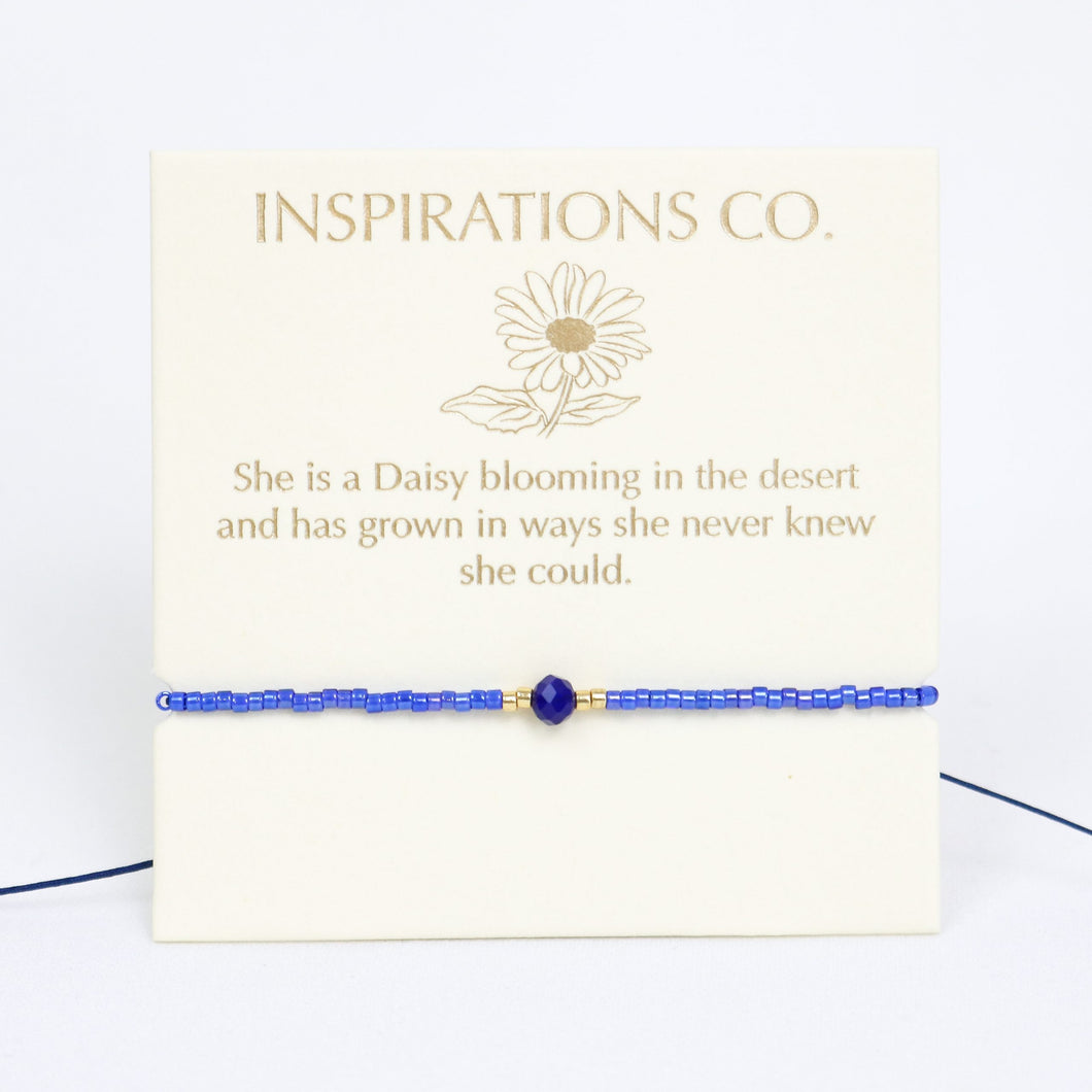 Inspiration Bracelet Blue and Gold