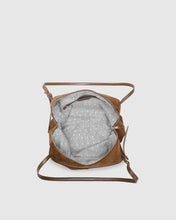 Load image into Gallery viewer, Marissa Suedette Shoulder Bag - Cognac
