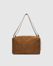 Load image into Gallery viewer, Marissa Suedette Shoulder Bag - Cognac
