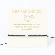 Inspiration Bracelet Bronze and Pearl