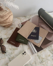 Load image into Gallery viewer, Venice Passport Holder - Saddle Cognac
