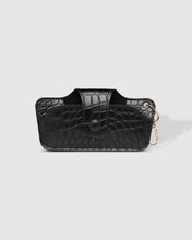 Load image into Gallery viewer, Skittle Sunglass Case - Croc Black
