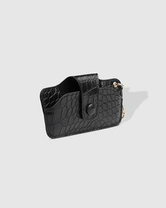 Skittle Sunglass Case - Croc Black