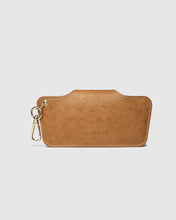 Load image into Gallery viewer, Skittle Sunglass Case - Ostrich Nutmeg
