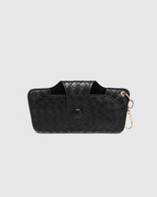Load image into Gallery viewer, Skittle Sunglass Case - Woven Black
