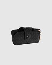 Load image into Gallery viewer, Skittle Sunglass Case - Woven Black
