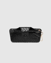 Load image into Gallery viewer, Skittle Sunglass Case - Woven Black
