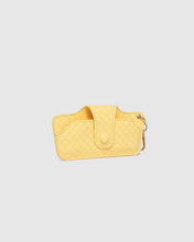 Load image into Gallery viewer, Skittle Sunglass Case - Woven Butter Yellow
