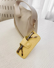 Load image into Gallery viewer, Skittle Sunglass Case - Woven Butter Yellow
