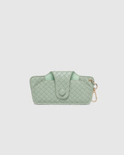 Load image into Gallery viewer, Skittle Sunglass Case - Woven Sage Green

