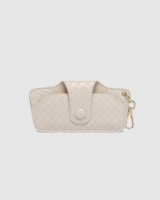 Load image into Gallery viewer, Skittle Sunglass Case - Woven Vanilla
