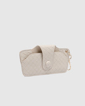 Load image into Gallery viewer, Skittle Sunglass Case - Woven Vanilla
