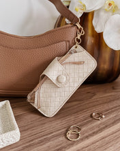 Load image into Gallery viewer, Skittle Sunglass Case - Woven Vanilla
