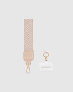 Iris Keyring with Phone Attachment - Pink