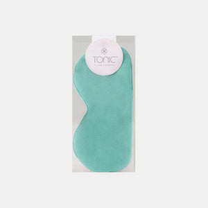 Eye Mask - Luxe Velvet Seafoam