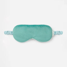 Load image into Gallery viewer, Eye Mask - Luxe Velvet Seafoam
