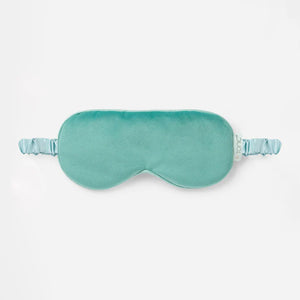 Eye Mask - Luxe Velvet Seafoam